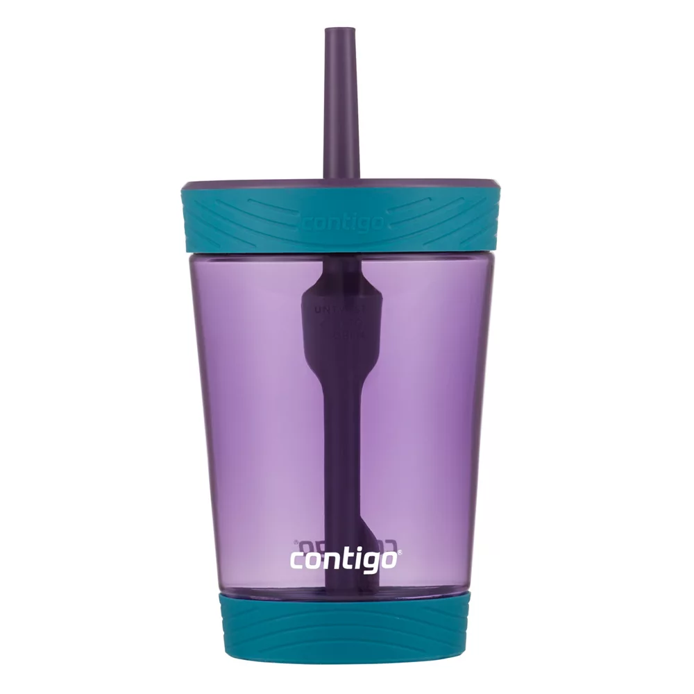 Kids Spill-Proof Tumbler with Straw, 14oz - Image 3