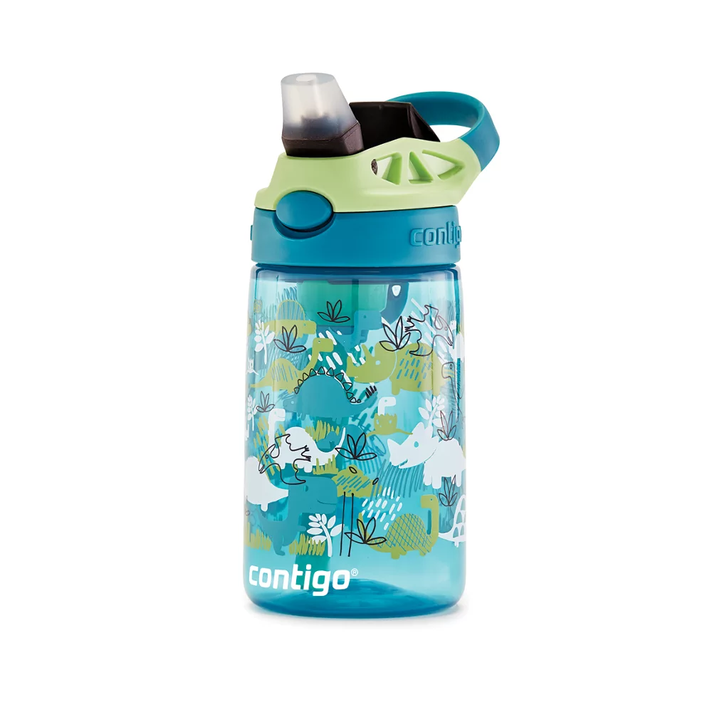 Contigo? Kids Straw Water Bottle with AUTOSPOUT? Lid, 14oz - Image 2