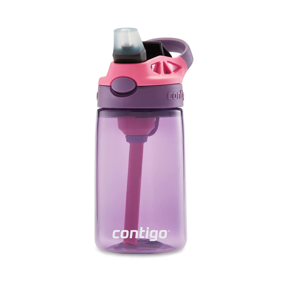 Contigo? Kids Straw Water Bottle with AUTOSPOUT? Lid, 14oz - Image 2