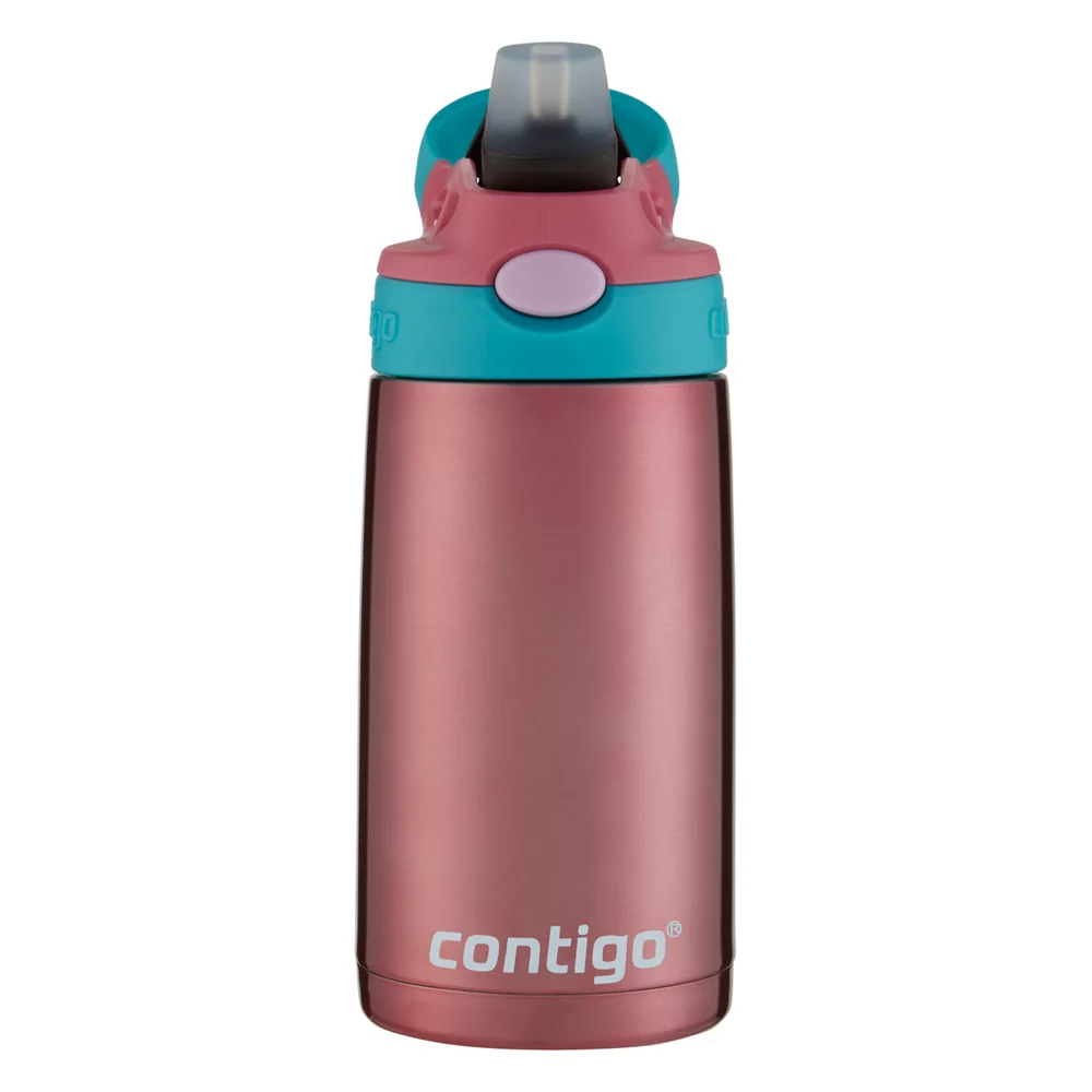 Contigo? Kids Straw Stainless Steel Water Bottle with AUTOSPOUT? Lid, 13oz - Image 3
