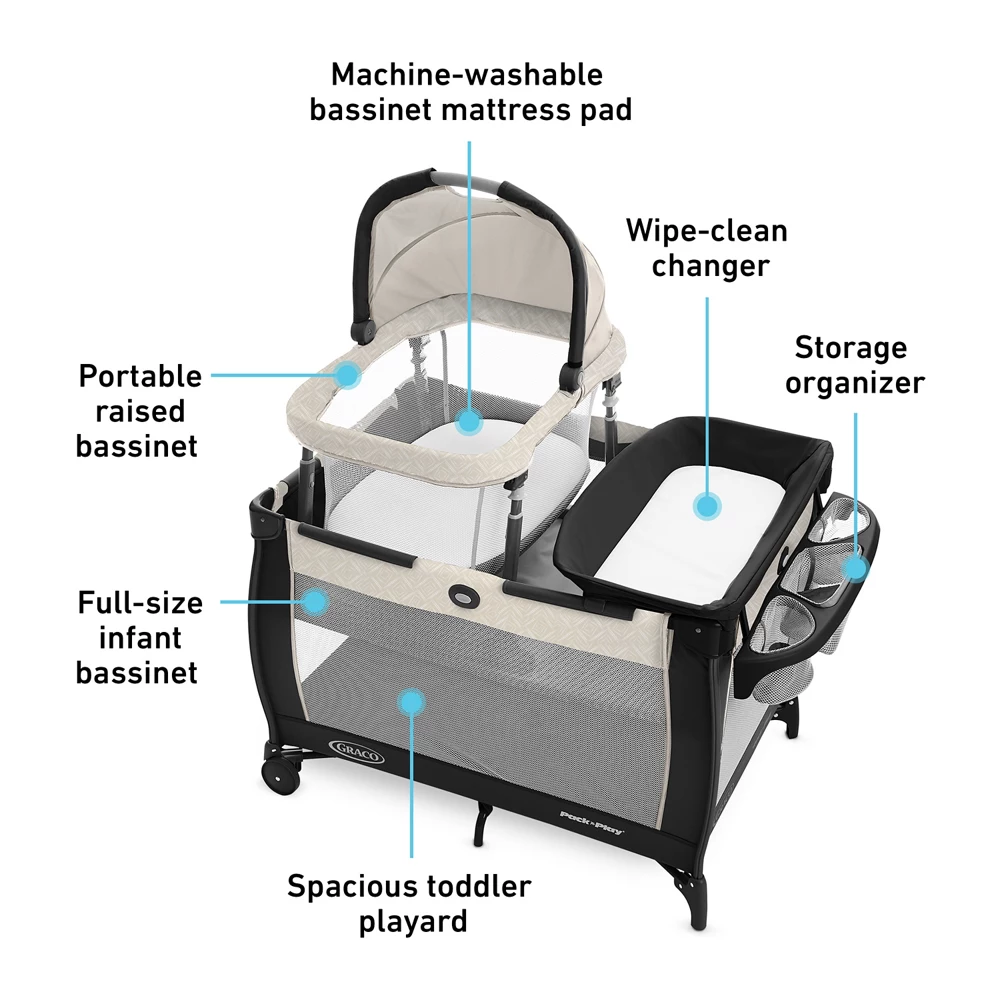 Pack 'n Play? Day2Dream? Travel Bassinet Playard - Image 6