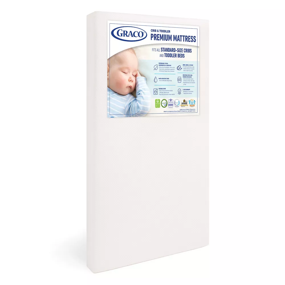 Premium Foam Crib and Toddler Mattress