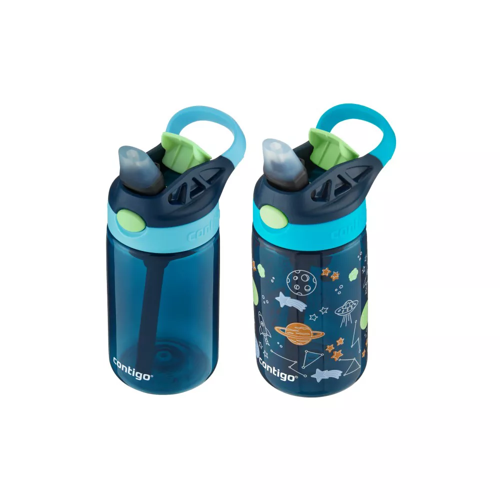 Contigo? Kids Water Bottle with Redesigned AUTOSPOUT? Straw, 14 oz, 2 pack - Image 2