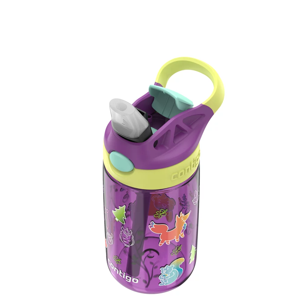 Contigo? Kids Water Bottle with Redesigned AUTOSPOUT? Straw, 14 oz, 2 pack - Image 15