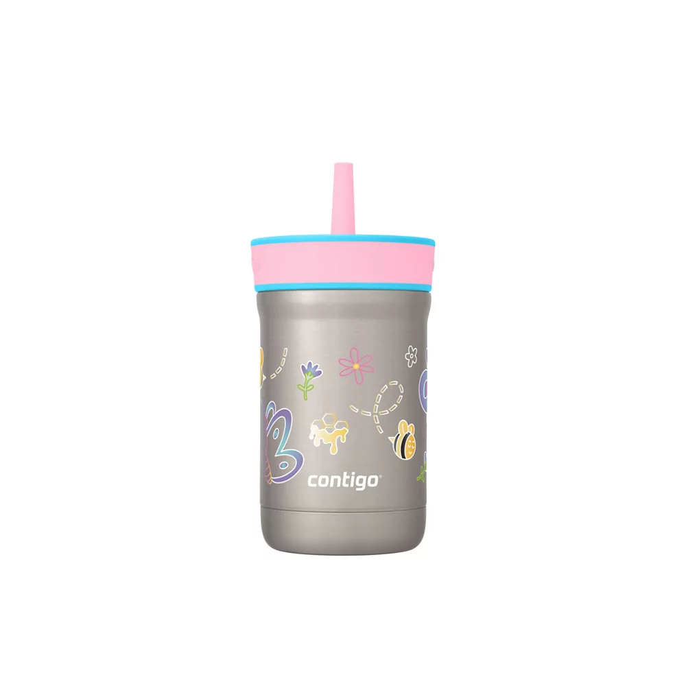 Contigo? Kids Leighton Spill-Proof Stainless Steel Tumbler with Straw, 12oz. - Image 7