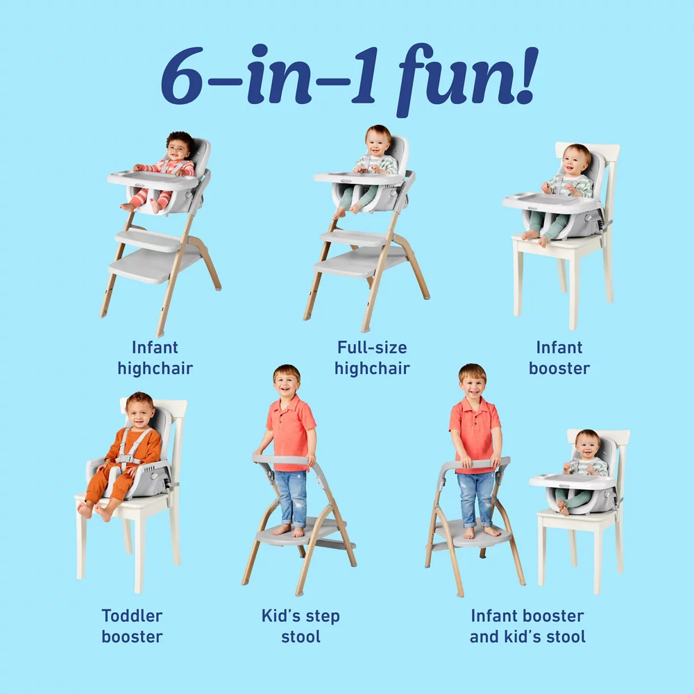 EveryStep? Slim 6-in-1 Highchair - Image 2