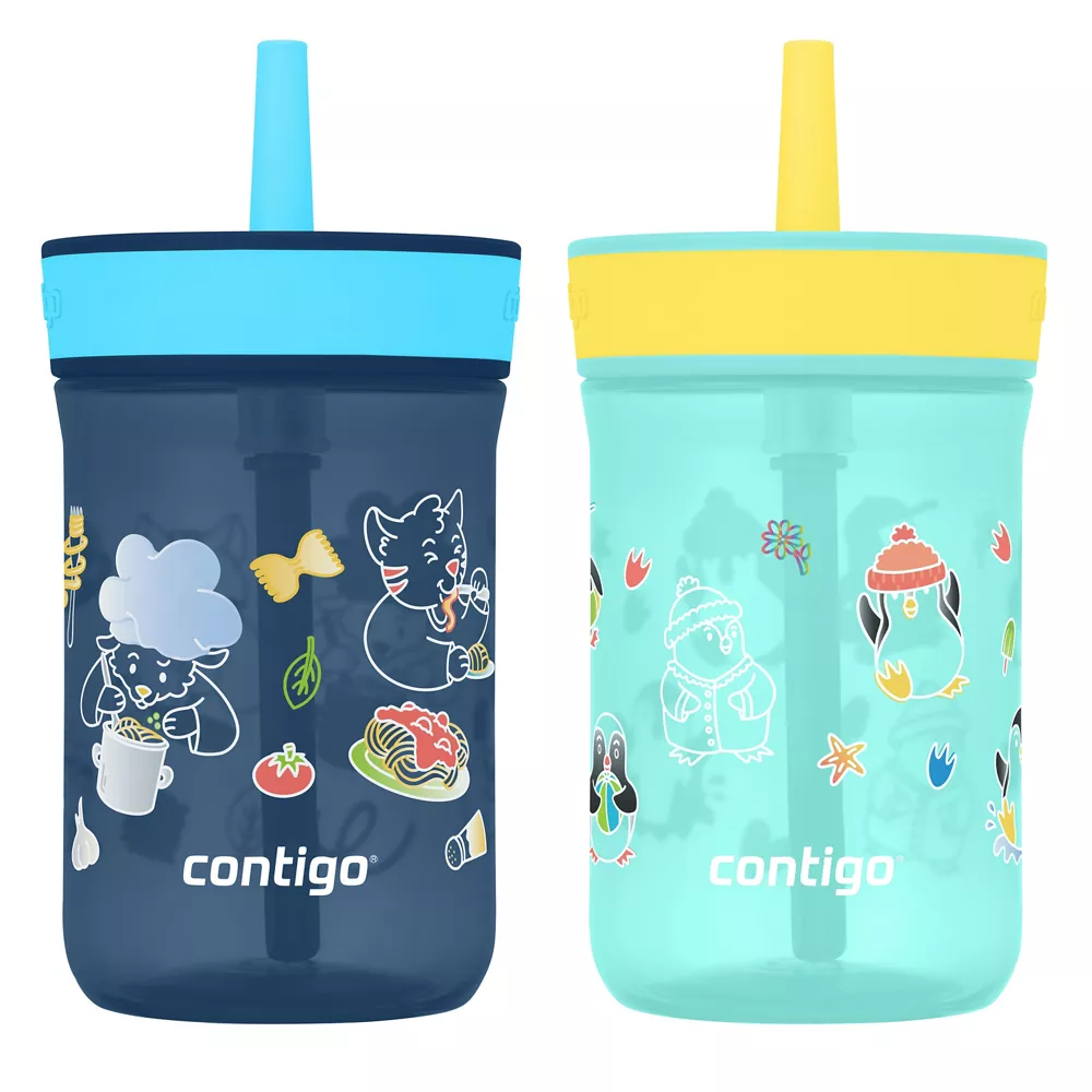 Kids?? Leighton Straw Tumbler with Spill-Proof Lid, 14oz
