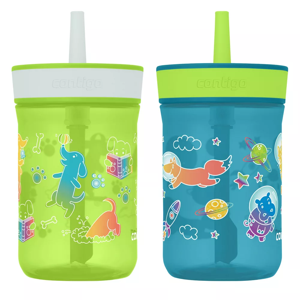 Kids?? Leighton Straw Tumbler with Spill-Proof Lid, 14oz - Image 12