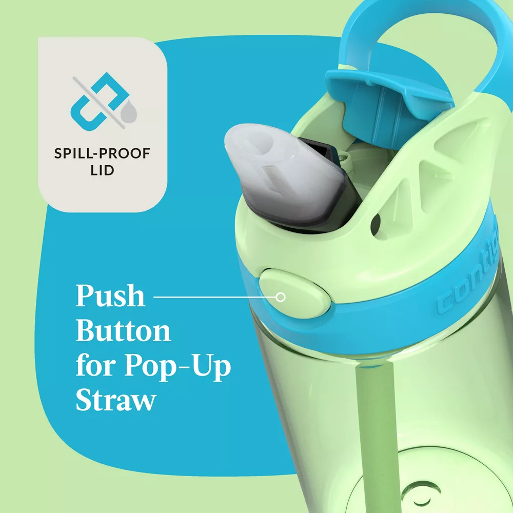 Contigo? Kids Water Bottle with Redesigned AUTOSPOUT? Straw, 14 oz - Image 2