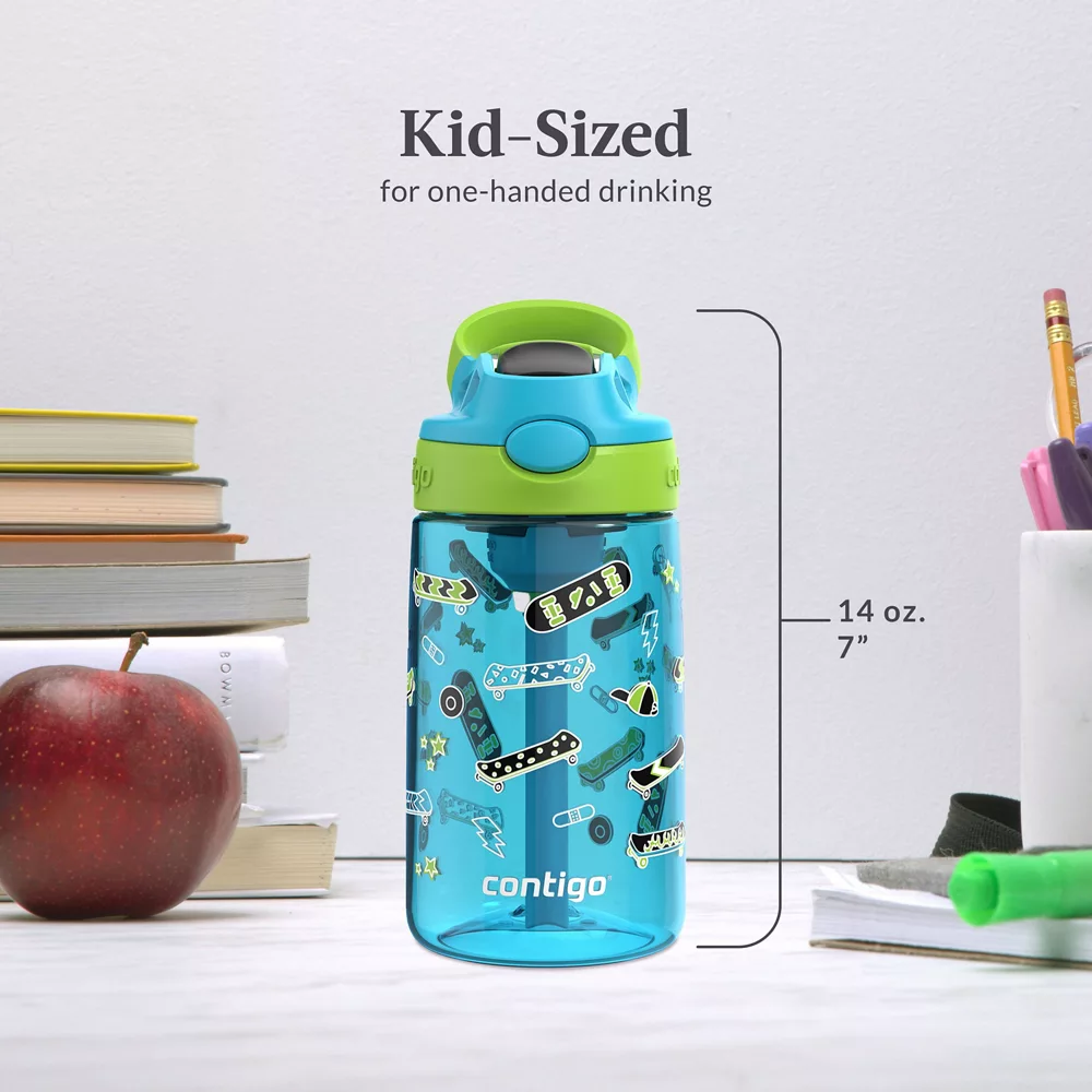 Contigo? Kids Water Bottle with Redesigned AUTOSPOUT? Straw, 14 oz - Image 18
