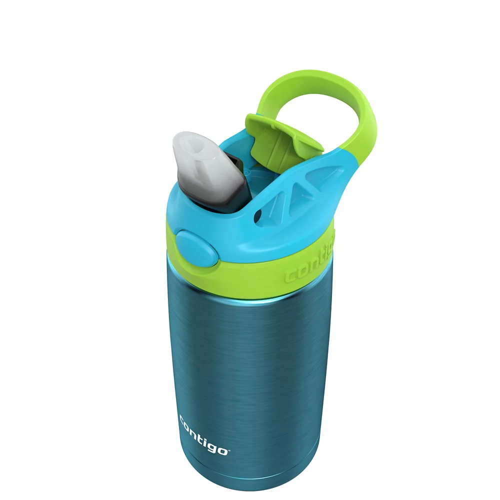 Contigo? Kids Straw Stainless Steel Water Bottle with AUTOSPOUT? Lid, 13oz - Image 2