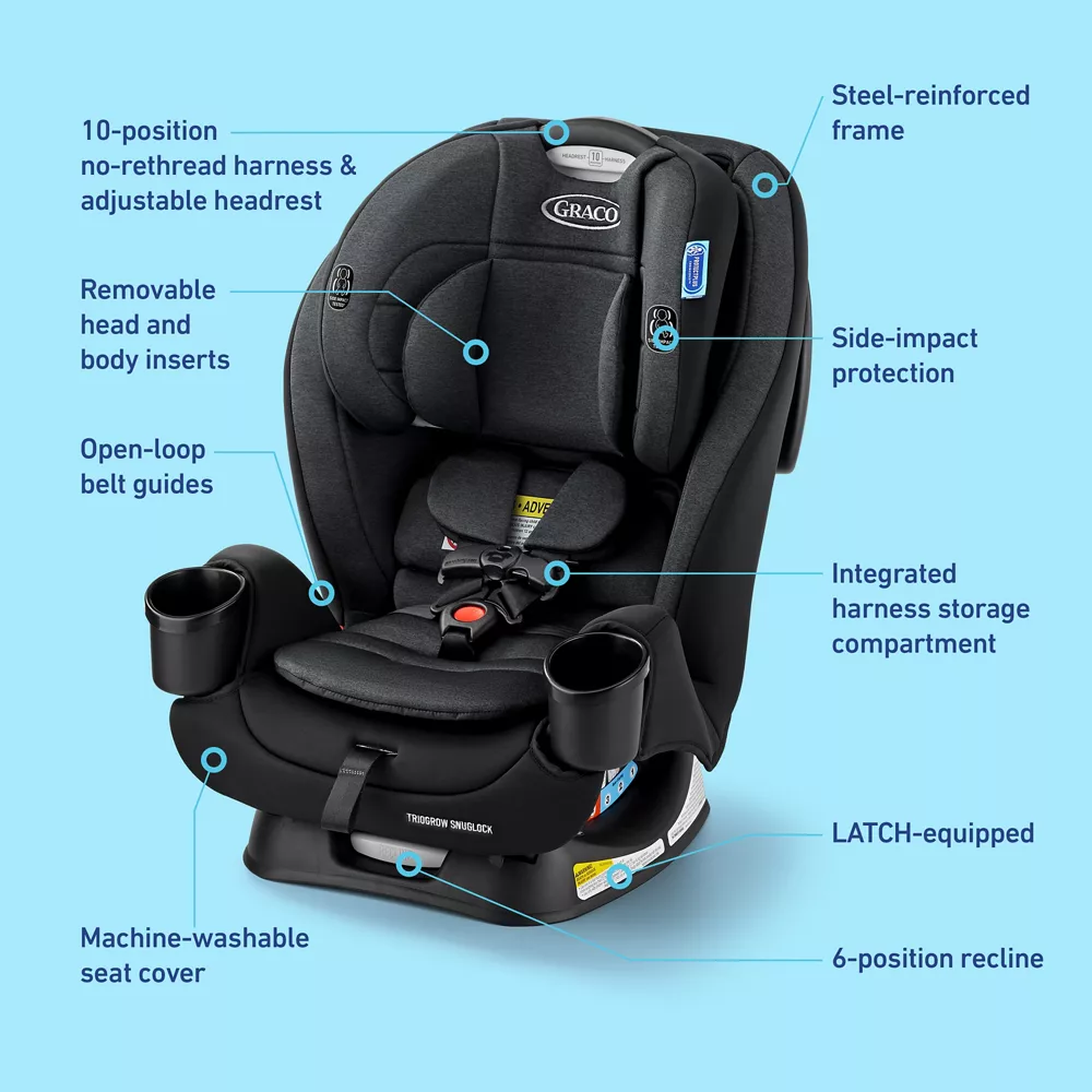 TrioGrow? SnugLock? 3-in-1 Car Seat - Image 8