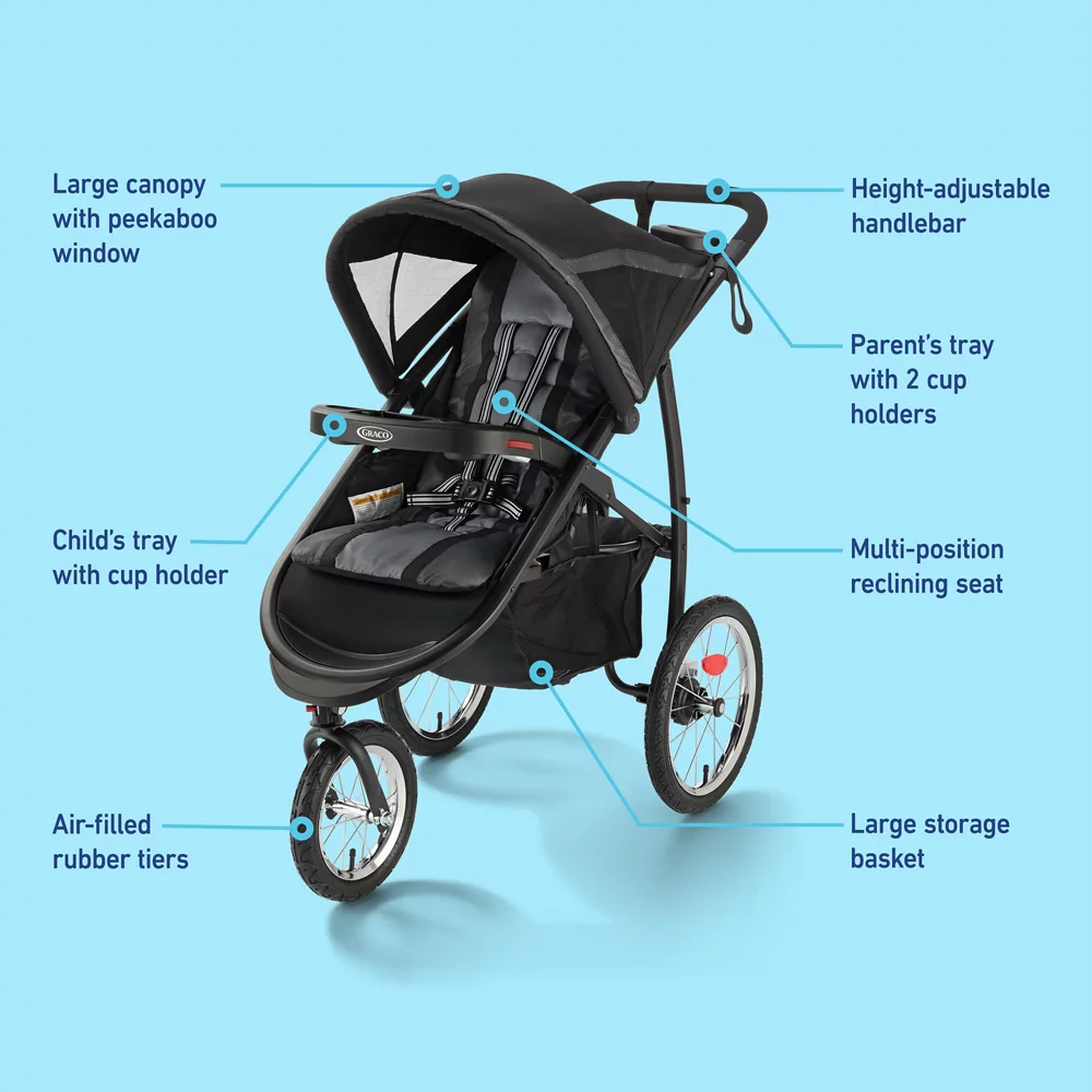 FastAction? Fold Jogger Click Connect? Travel System - Image 6