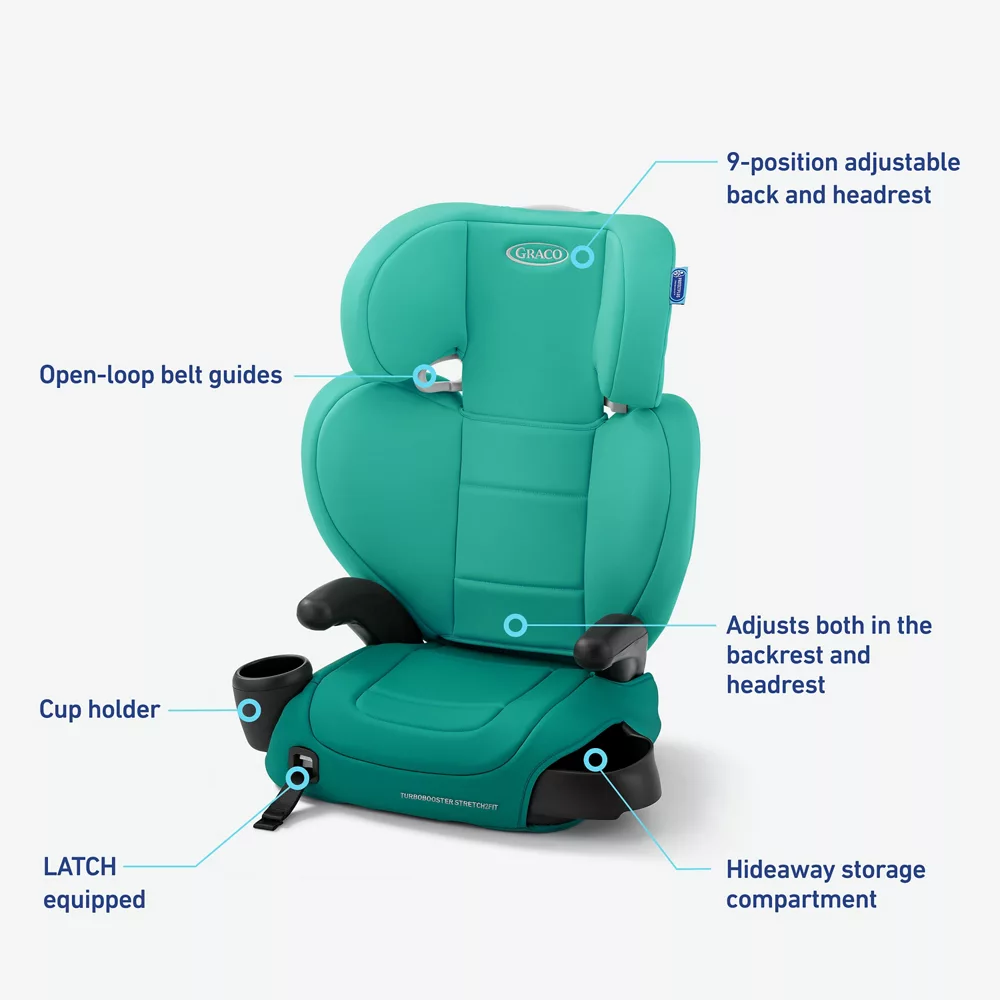 TurboBooster? Stretch2Fit? Booster Seat - Image 7