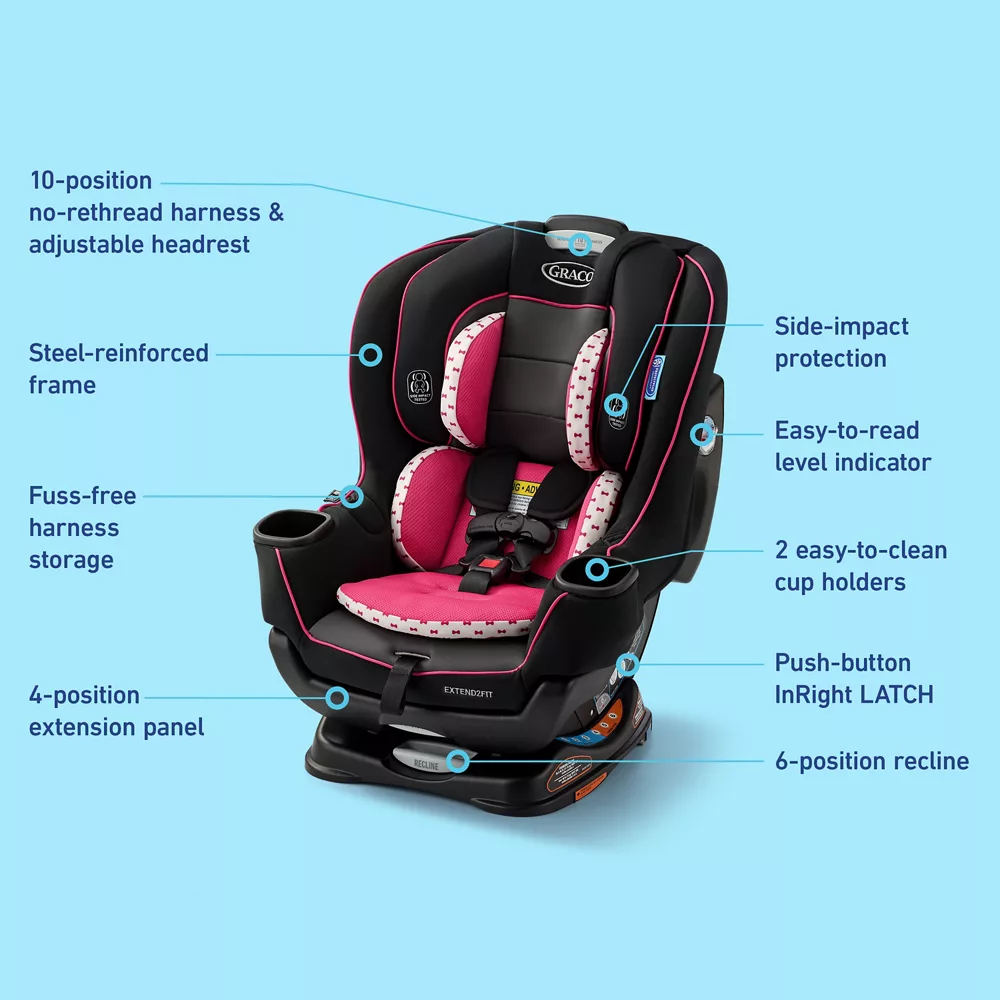 Extend2Fit? Convertible Car Seat - Image 12