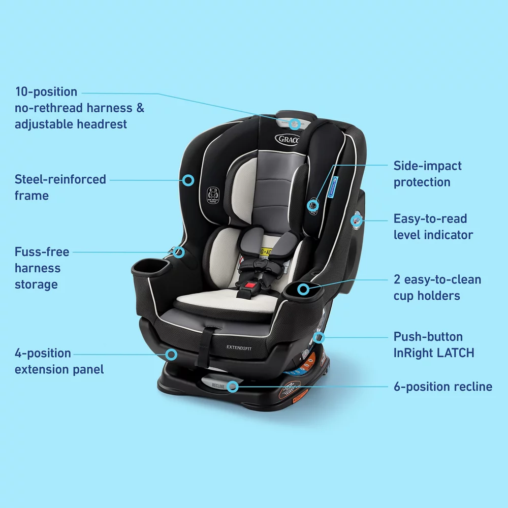 Extend2Fit? Convertible Car Seat - Image 8