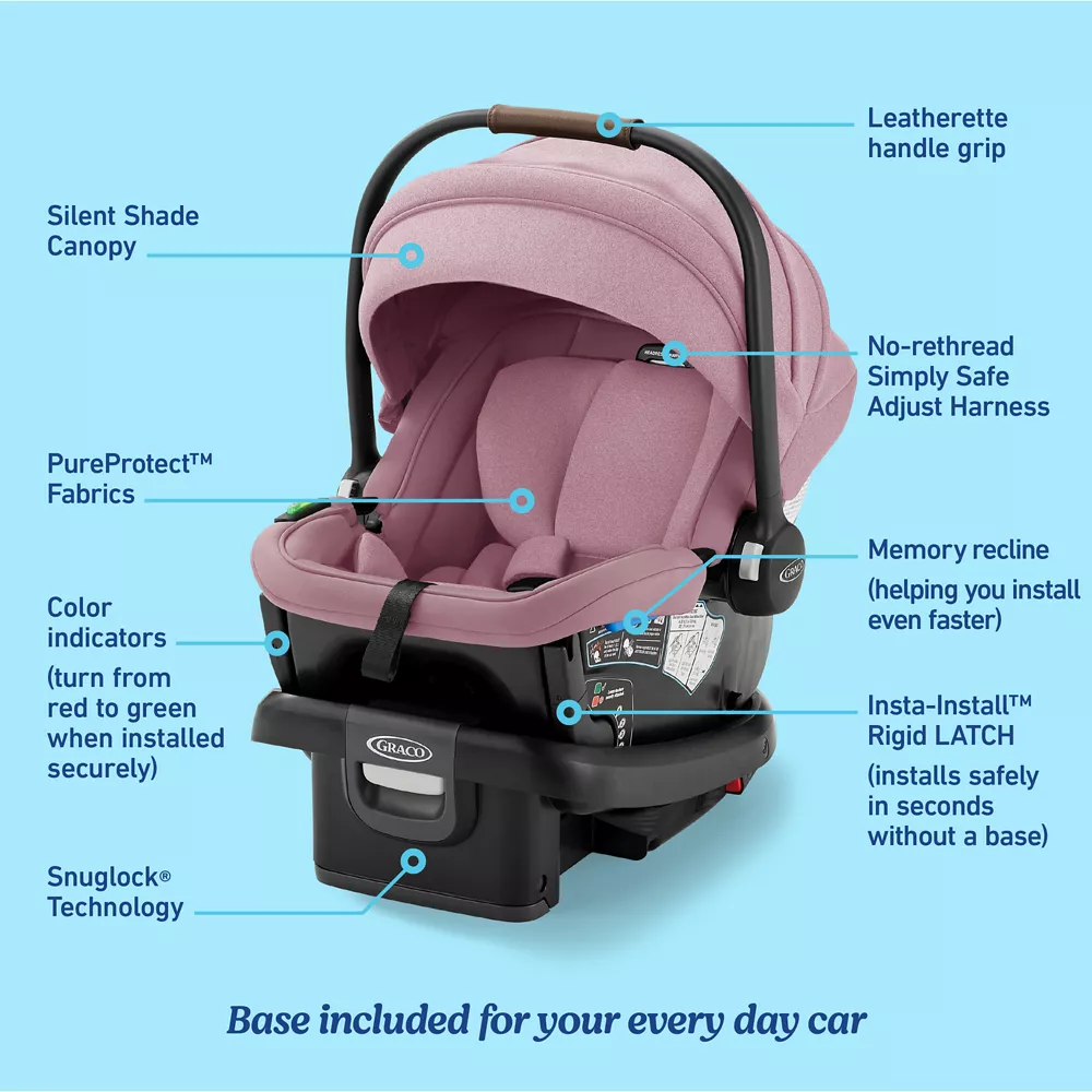 GoMax? Infant Car Seat ft. Insta-Install? Rigid LATCH - Image 12