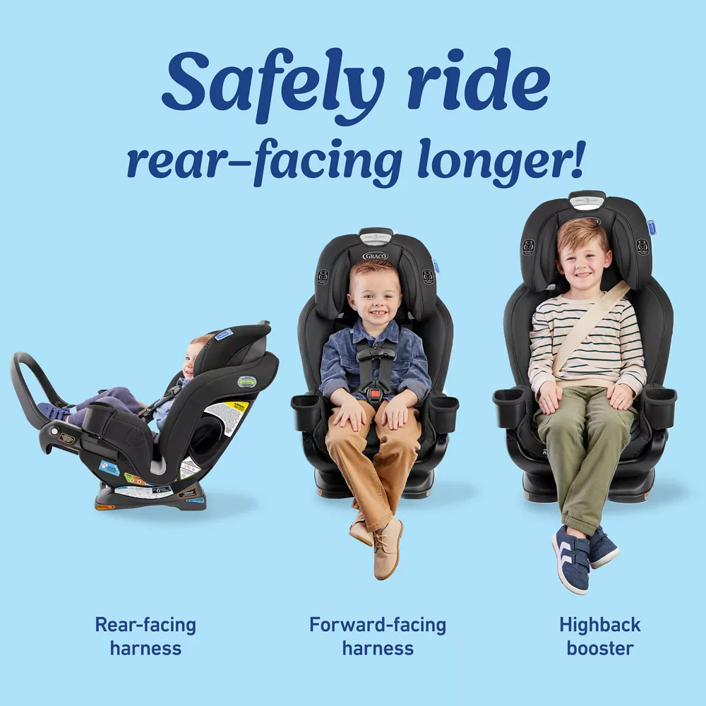Extend2Fit? 3-in-1 Car Seat featuring Anti-Rebound Bar - Image 2