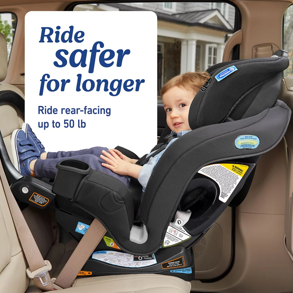 Extend2Fit? 3-in-1 Car Seat featuring Anti-Rebound Bar - Image 3