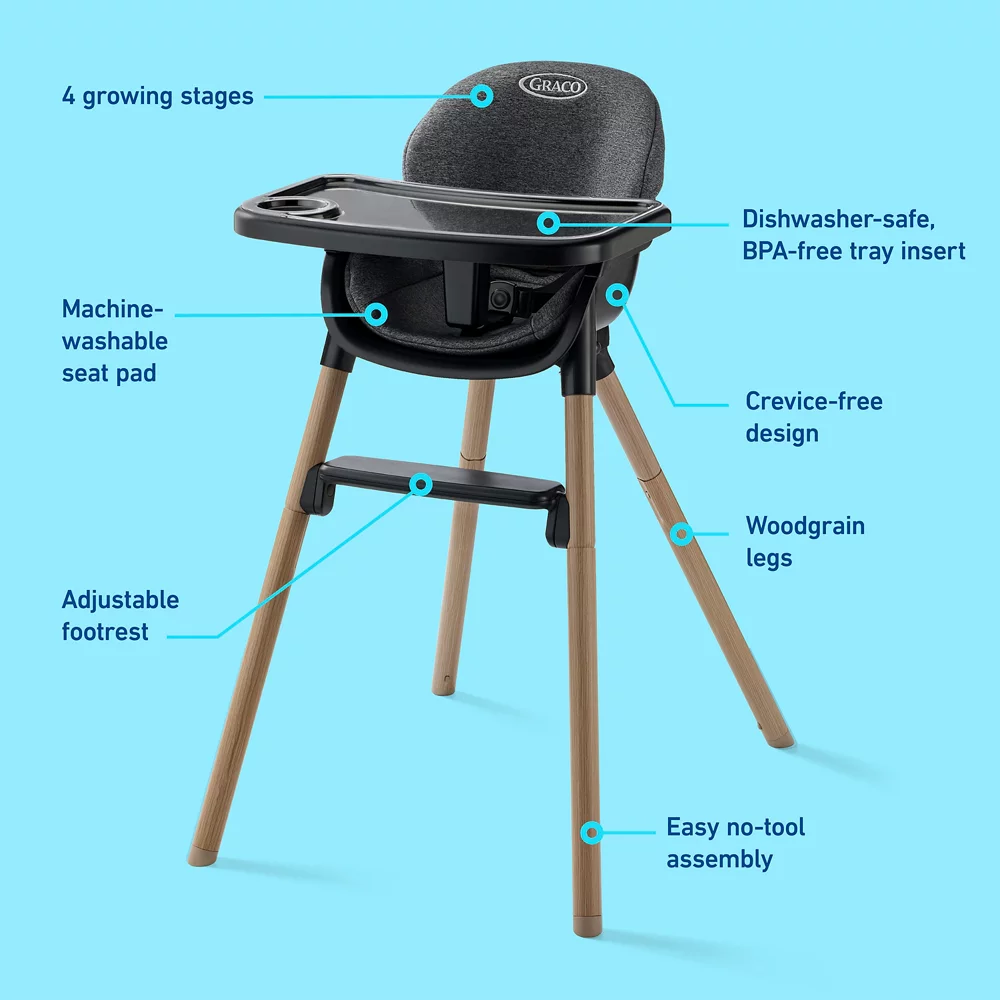 Ready2Dine? DLX 4-in-1 Highchair - Image 8