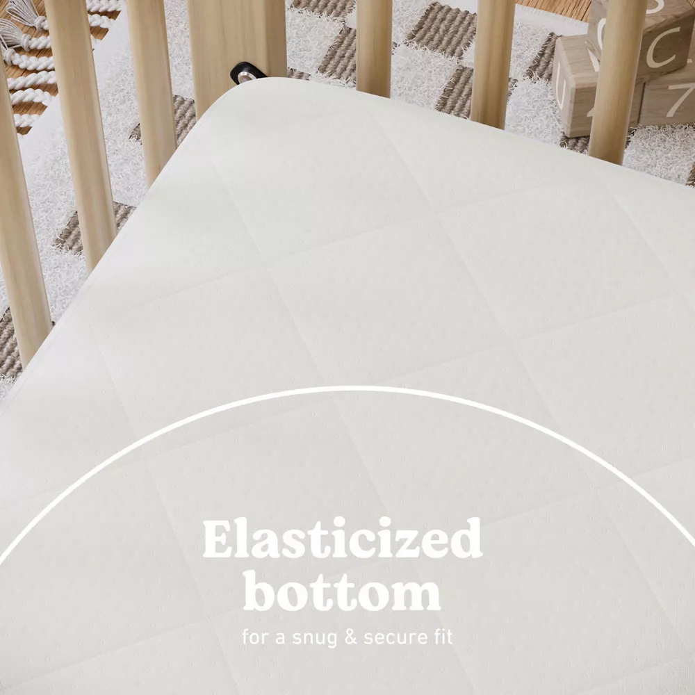 Premium Waterproof Crib And Toddler Mattress Protector - Image 2