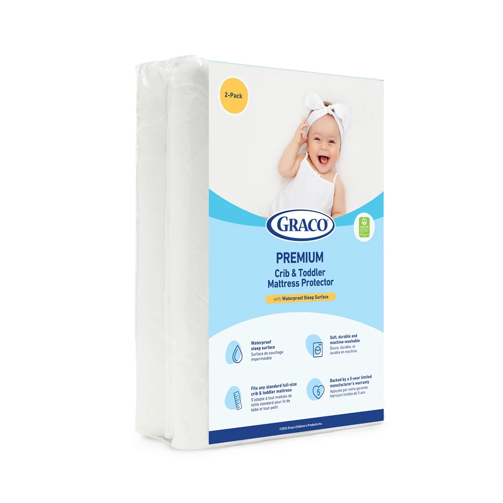 Premium Waterproof Crib And Toddler Mattress Protector - Image 7